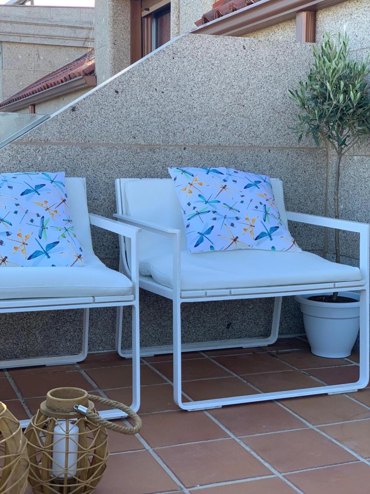 "Sanxenxo Holidays" Atico Con Garaje, Barbacoa Y Piscina A 5 Min Del Centro מראה חיצוני תמונה